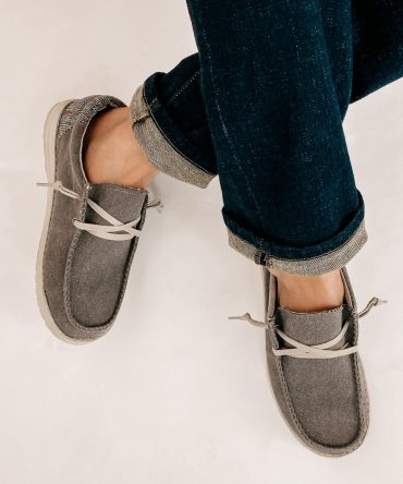 Walk It Out Men's Very G Slip-On Canvas Shoes (Grey) · NanaMacs